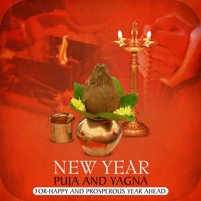 New Year puja