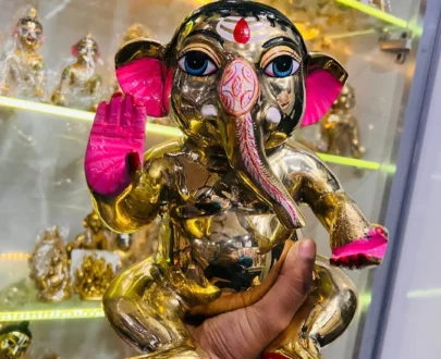 Brass Ganesha Statue