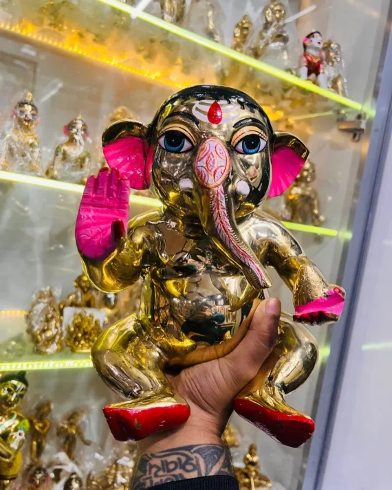 Brass Ganesha Statue