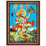 Hanuman framed photo