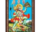 Hanuman framed photo