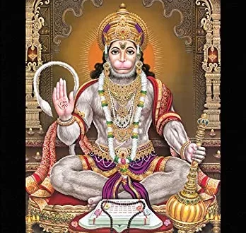 Hanuman photo frame