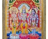 Brahma Vishnu Mahesh Photo Frame