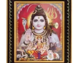 Lord Shiva Family Photo Frame