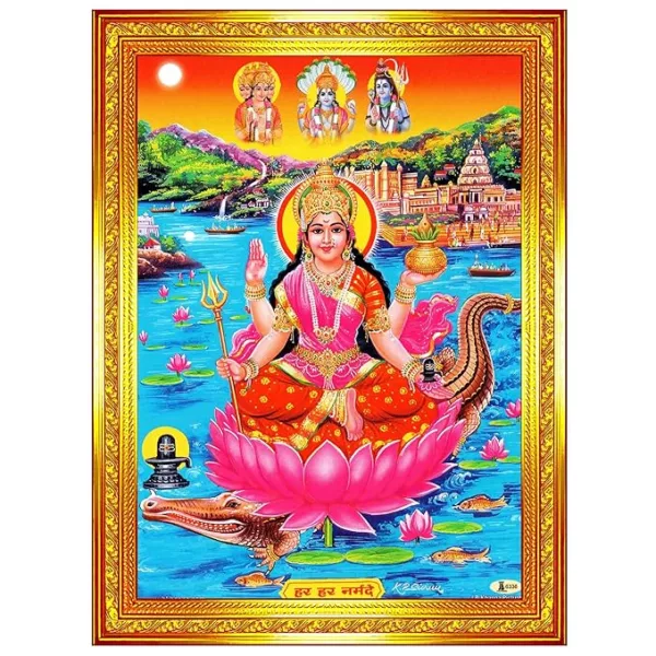 Ganga Devi Photo Framed