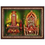 Sri Kalahastiswara Gnanaprasunambika Framed Photo