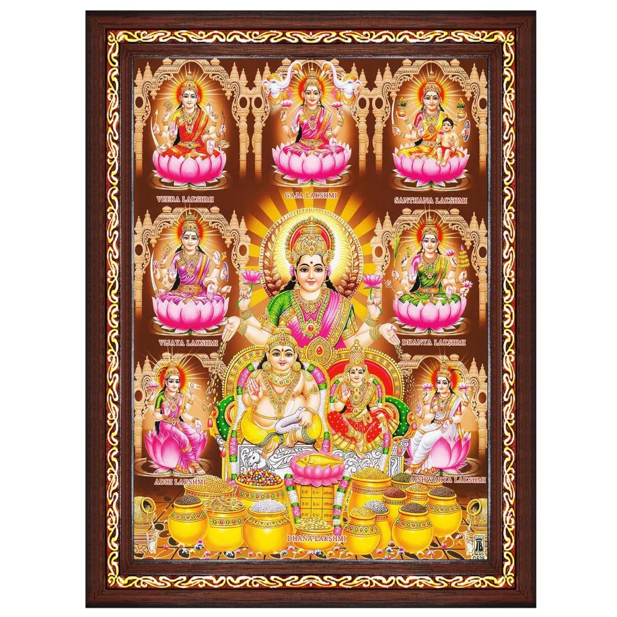 Lakshmi Kubera Ashtalakshmi Painting