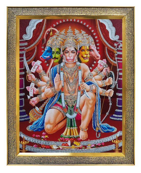 Panchmukhi Hanuman Photo Frame