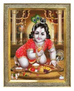Bal Krishna framed photo